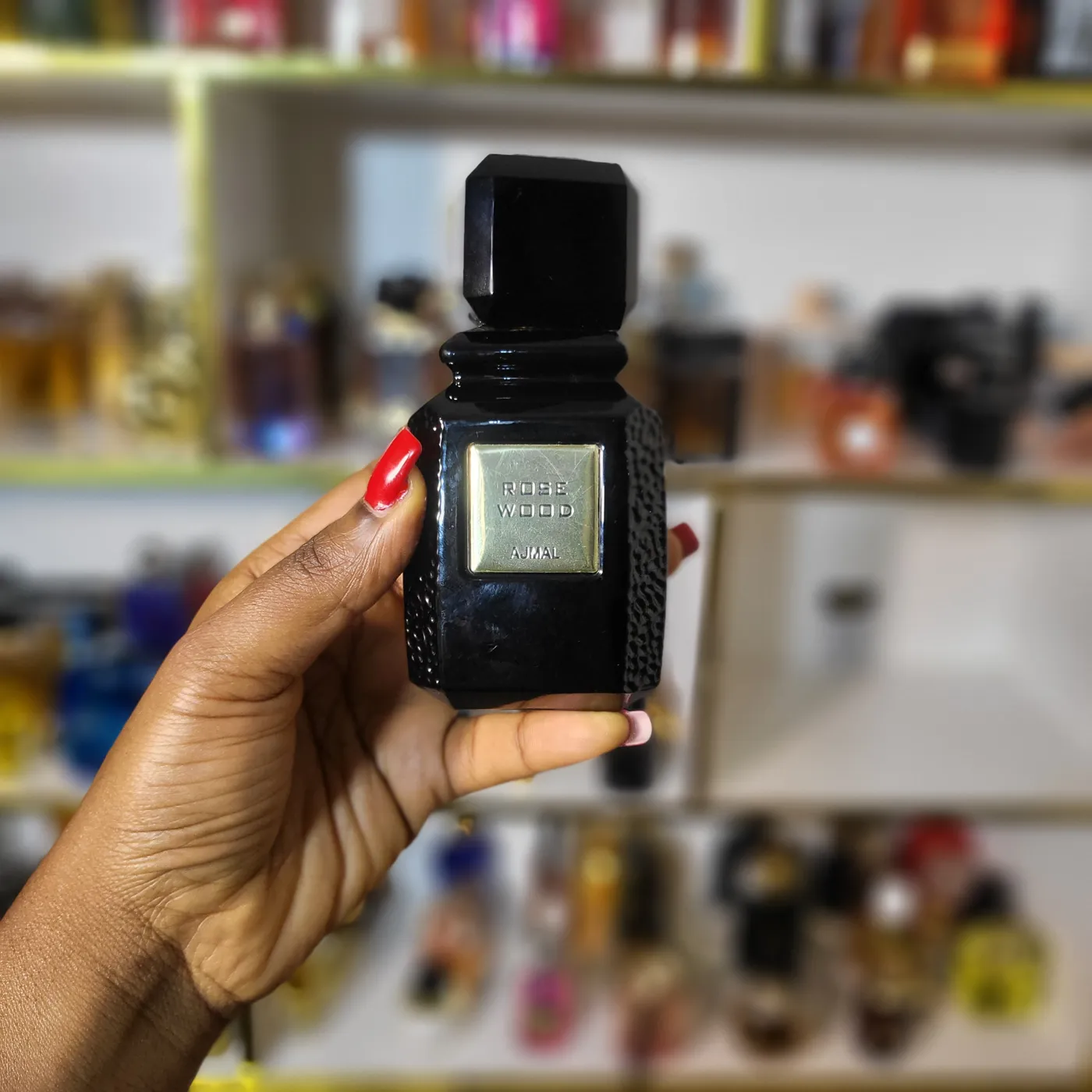 Ajmal Rose Wood Eau de Parfum bottle