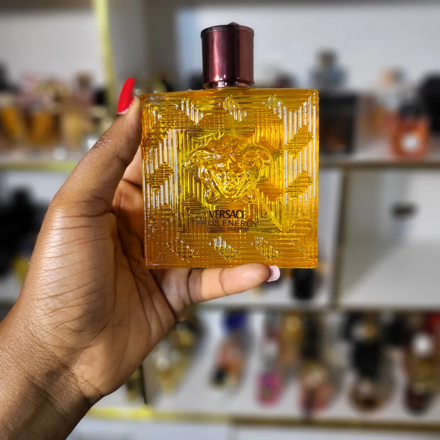 Versace Eros Energy Eau de Parfum bottle
