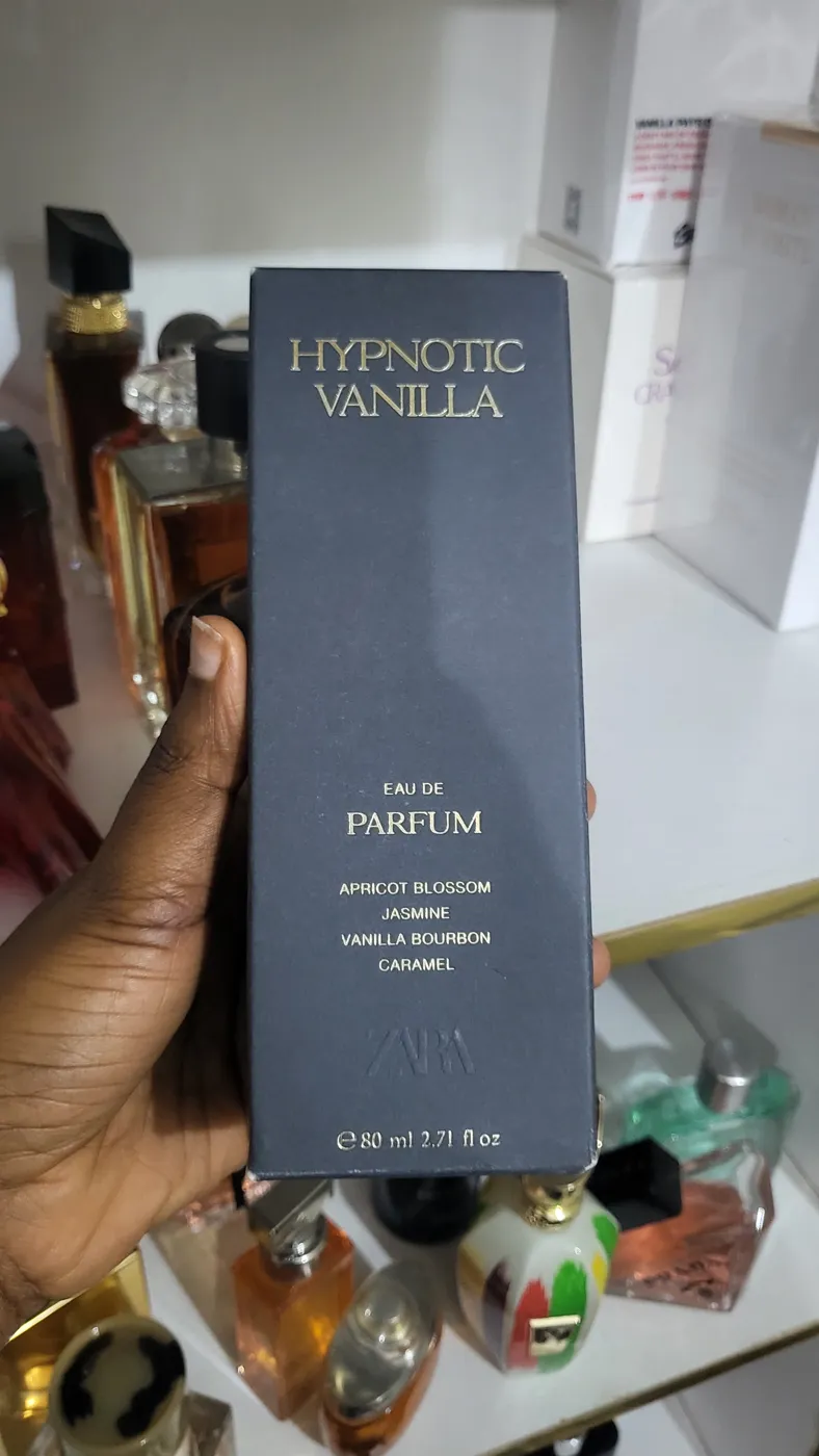 Zara Hypnotic Vanilla Eau de Parfum bottle