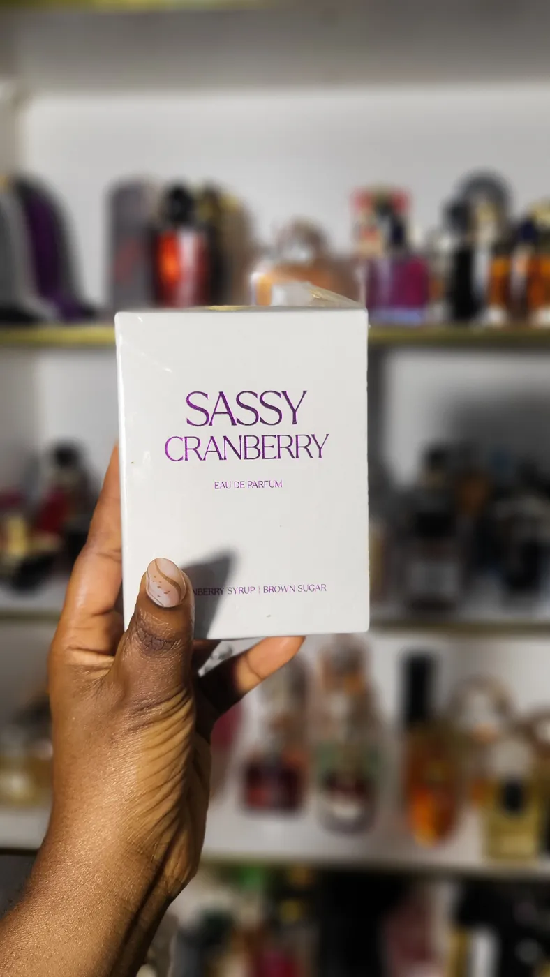 Zara Sassy Cranberry Eau de Parfum bottle