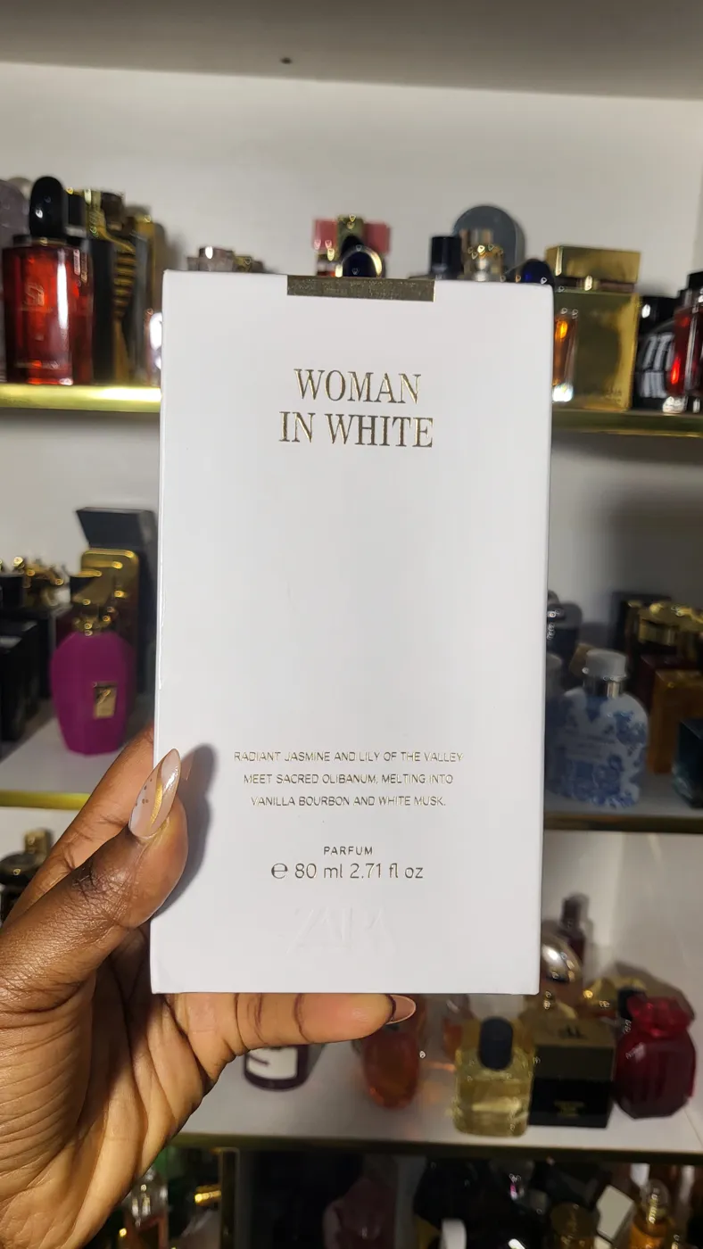 Zara Woman in White